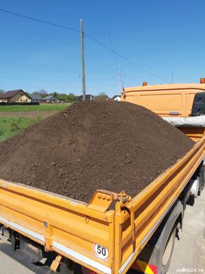 Pământ vegetal de livada ciuruit,balast,nisip,sorturi