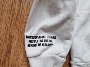  Hanorac alb cu Nasa 146 cm - imagine 3