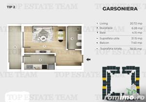 Garsoniera de vanzare in complex rezidential nou Popesti-Leordeni