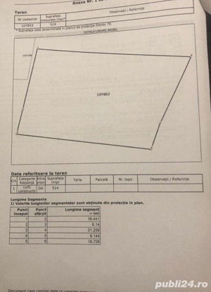 Oportunitate! Teren intravilan amplasat in Galati, suprafata 514 mp!  - imagine 2