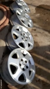 set jante aliaj 5x112 r 16