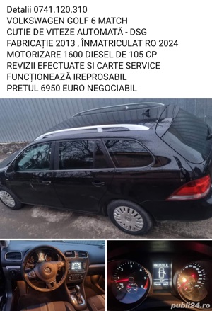 VW Golf 6 diesel,  cutie Automata - imagine 3