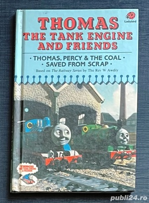 thomas the tank engine and friends thomas, percy & the coal. saved from scrap cartonata 