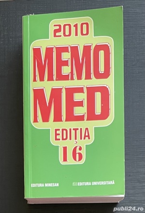 memo med 2010 editia 16  editura minesan si editura universitara