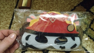 Măști Paw Patrol cusute din fetru și elastic de înaltă calitate.