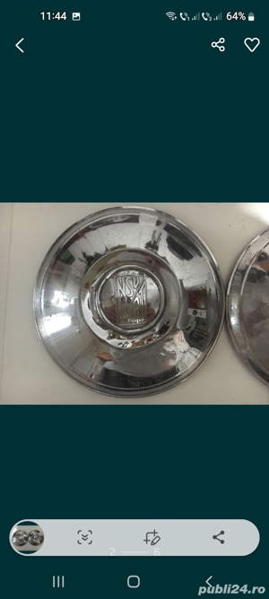 capac roată nsu/fiat - imagine 2