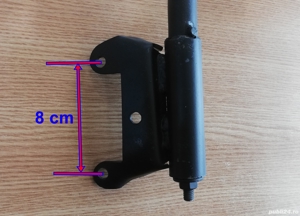 Braț (suport) pentru oglindă, universal, NOU, pentru camion, dubă, tractor, excavator, macara, etc. - imagine 4