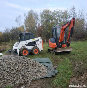 Ridic moloz -  Vand - Pamant,Nisip,Sort,Piatra-inchiriez bibcat excavator cilindru compactor - imagine 4
