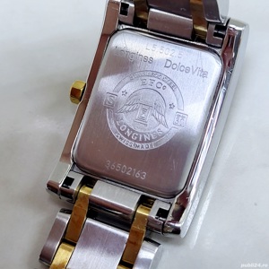 Ceas Longines DolceVita L5.155.5 cu Diamante si Aur ZEUS Amanet - imagine 6