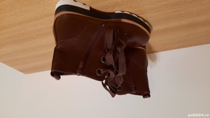 Vând ghete NOI imitație de piele - imagine 4