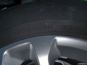 Vind 4 roti complete NOI Ford kuga 2019-2023 dimensiune 225/65/17 cauciucuri vara  - imagine 3