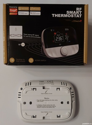 Termostat de ambient Ezaiot T9W Wi-Fi Smart 2024, Tuya Smart Life - imagine 2