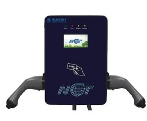Statie incarcare profesionala pentru vehicule electrice NGT 2X22KW@400V/32A, 2 conectori Type2