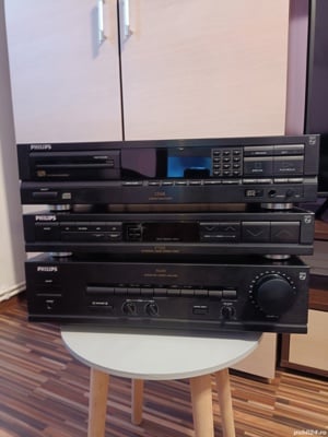 Linie audio Philips.Cd,Tuner,Amplificator