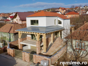 Casa individuala, garaj, 596 mp teren, constructie premium - imagine 2