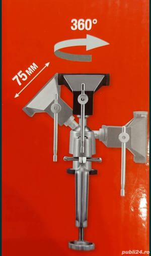 Menghina de precizie rotativa cu sistem de fixare pe banc