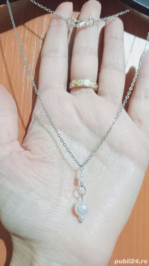 Bijuterii fashion Handmade: Cercei, Coliere, noi ambalate individual - imagine 7