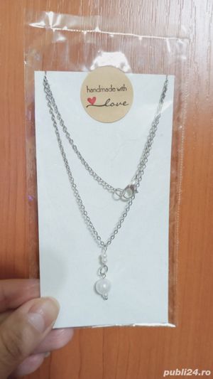 Bijuterii fashion Handmade: Cercei, Coliere, noi ambalate individual - imagine 4