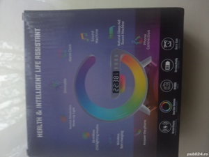 Lampa inteligenta G63 cu încărcare wireless pentru telefon - imagine 8