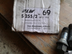 prezoane jante aliaj M14x1,5 originale, vw, audi,skoda,seat,bmw - imagine 3