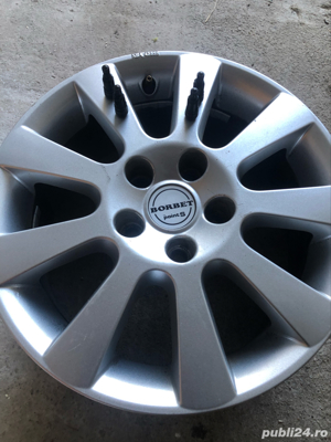 Vând jante Al. 205 / 55 / R16 Borbet - imagine 3