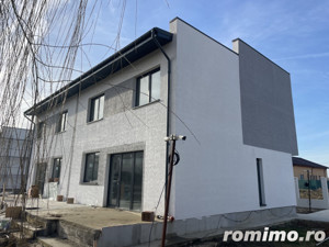 Domnești, Teghes, vila tip duplex langa pădure, 120mp, teren 330, utilități. - imagine 11