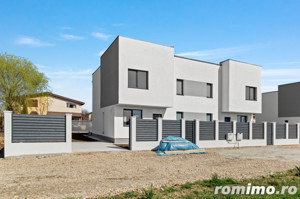 Domnești, Teghes, vila tip duplex langa pădure, 120mp, teren 330, utilități. - imagine 2