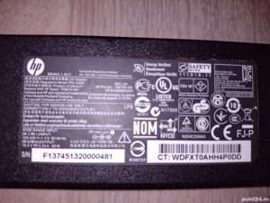 Alimentator laptop HP, 18.5V, 3.5A, 65W, 1.77mm
