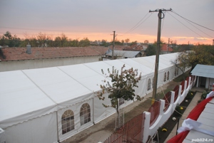 Vand cort Profesional din Aluminiu 50 euro mp Cort+Drapaj+Mocheta oferta  De vanzare cort 15 metri L