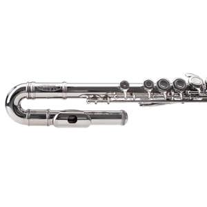 Flaut Classic Cantabile Junior FL-100J Nikel Silver gat curbat - imagine 3