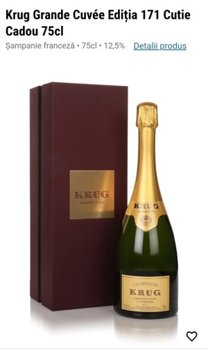 Sampanie Krug Grande Cuvee 171th Edition 