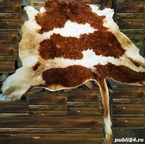 Piele prelucrată de bovină - bălțată românească