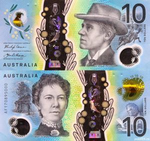bancnota 10 dollars Australia 