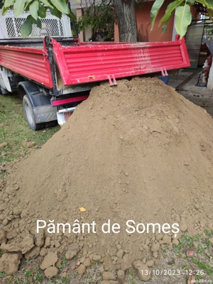 Transport nisip, balastru , piatra de cariera , sorturi de balastiera  , pamant - imagine 6