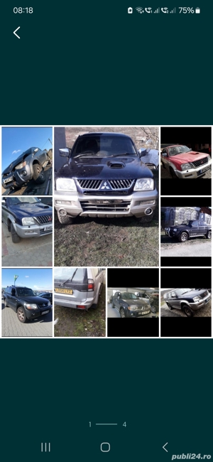 radiator ulei fuzeta butuc etrier brat trapez usa piese din dezmembrări mitsubishi L200 pajero sport