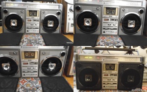 RADIO CASETOFON SHARP GF-9696Z Stereo Radio Cassette Recorder - imagine 8