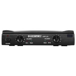 Set Microfoane Profesionale Wireless McGrey UHF-2V Dual Vocal - imagine 3