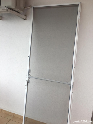 Vind  plasa insecte  cu toc cu rama pe balamale - imagine 2