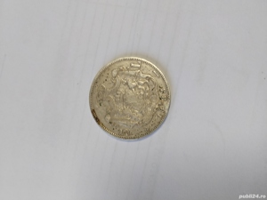 monede argint originale vechi  de 5 lei 1881,1883 - imagine 6