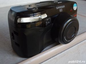 Aparat foto film OLYMPUS SuperZoom 120 weather proof camera cu pelicula automat,JAPAN