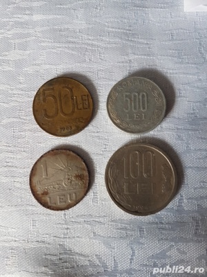 Vand monede vechi romanesti