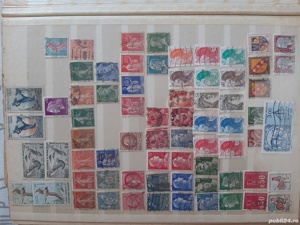 Clasor cu timbre vechi  - imagine 3