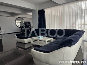 Penthouse 3 camere 273 mp proiect unic de vanzare Doamna Stanca Sibiu - imagine 3