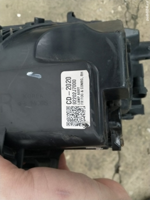 Proiector dreapta KIA CEED mk 3 cd cod 92202J7000 + rama 2018-2021 - imagine 9