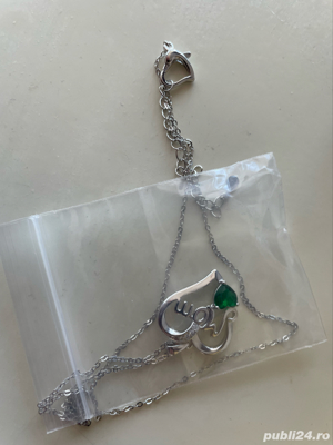 Lănțișor inimă "mama" - imagine 4