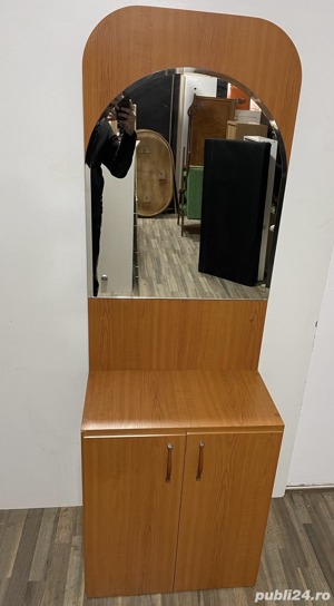 Dulap pentru hol cu oglinda si pantofar; Dulap cu rafturi