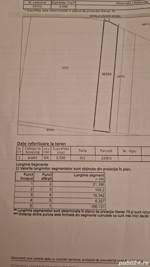 Teren (5000m") intravilan constructii  - imagine 7