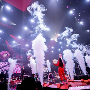 Cabina foto platforma 360 fum greu