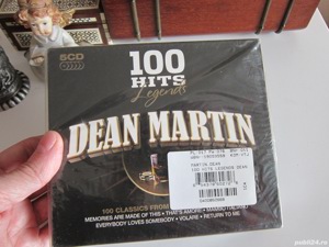 cadou rar set 5 cd Dean Martin  -100 Hits Legends made in UK 2009 - imagine 5