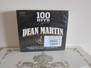 cadou rar set 5 cd Dean Martin  -100 Hits Legends made in UK 2009